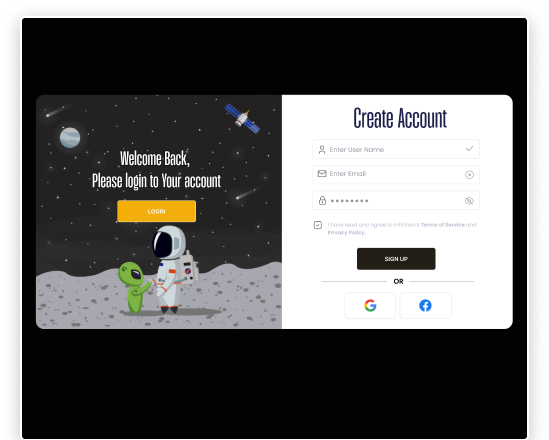 Login / Sign-up