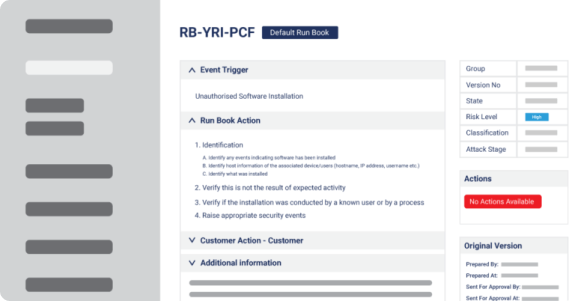 Actionable advice
